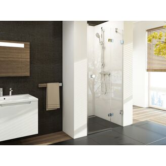 Sprchové dveře Brilliant BSD2 90 A-R chrom+transp. 2 dílné sprch.dveře