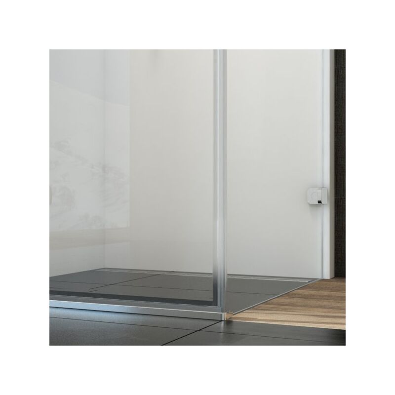 Sprchové dveře Brilliant BSD2 90 A-R chrom+transp. 2 dílné sprch.dveře