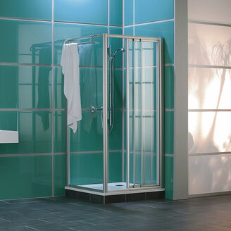 DOPRODEJ zástěna Ronal TANGO DTT 900/2000 A44 sklo bílý profil