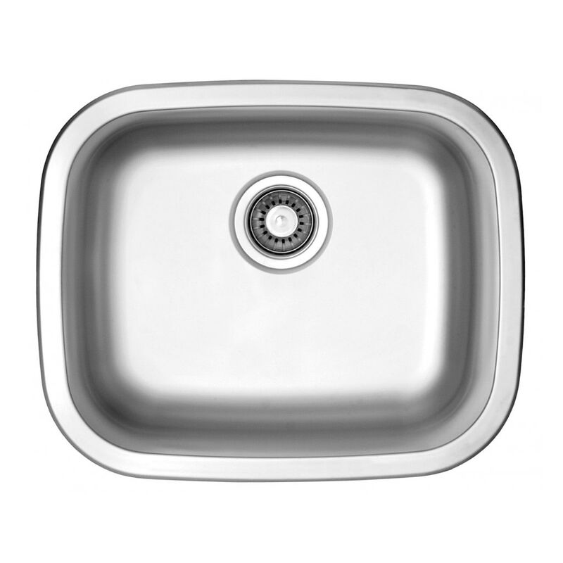SINKS NEPTUN 526 V 0,6mm Nerezový dřez matný