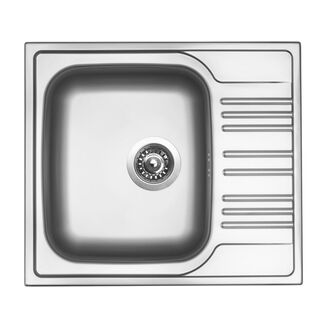 SINKS STAR 580 V 0,6mm Nerezový dřez matný