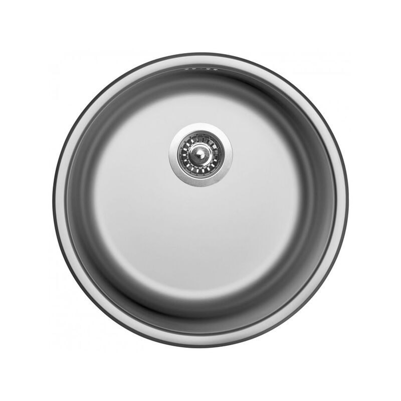 SINKS ROUND 450 V 0,6mm Nerezový dřez matný