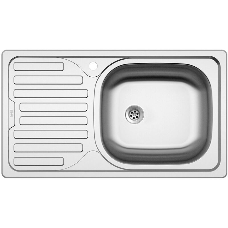 SINKS CLASSIC 760 V 0,5mm Nerezový dřez matný pravý