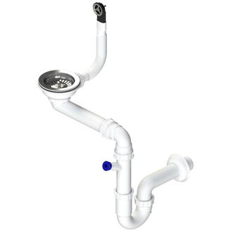 SINKS sifon 3 1/2 pro nerez. drezy