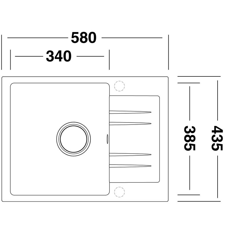 drez SINKS RAPID 580 granblack