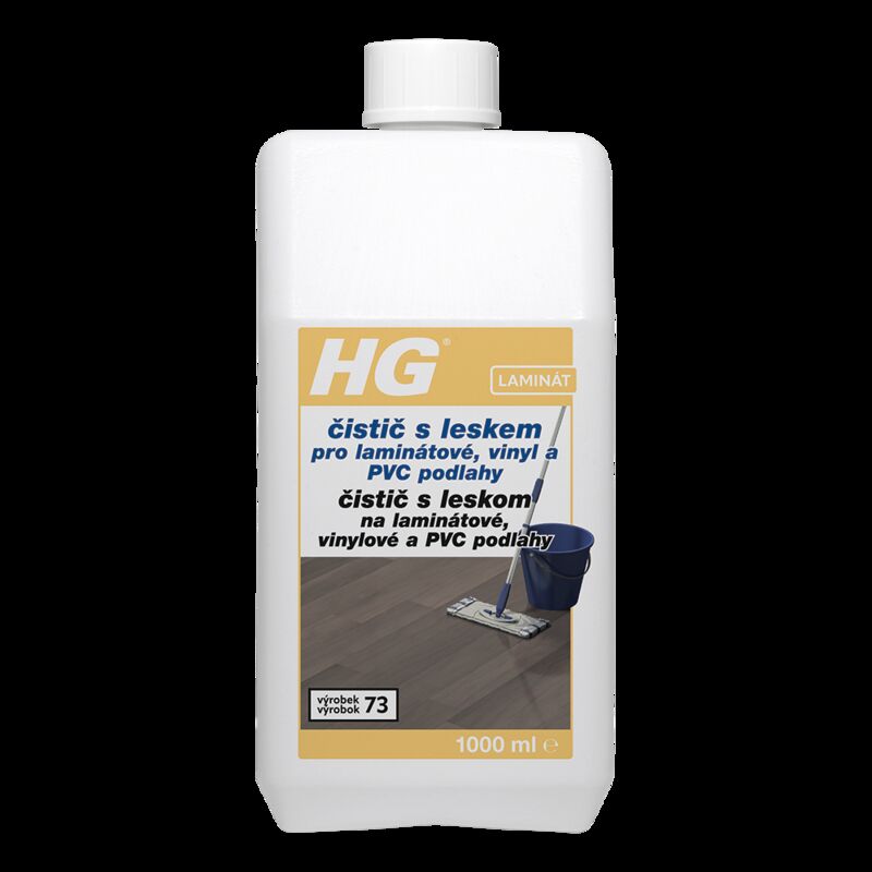 HG Čistič s leskem pro laminátové plovoucí podlahy HG4641027