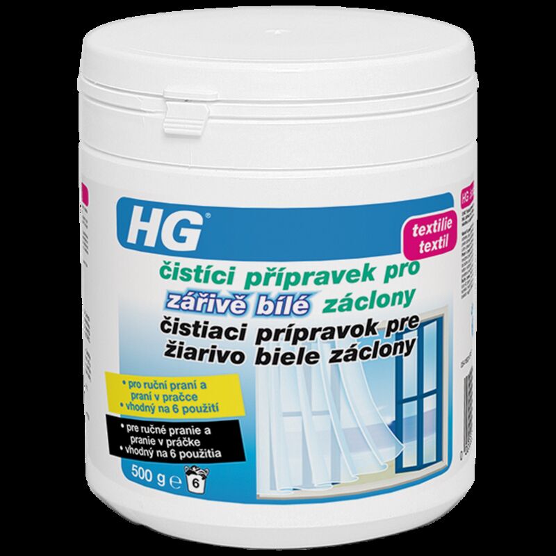 HG Čisticí přípravek pro zářivě bílé záclony HG4160527