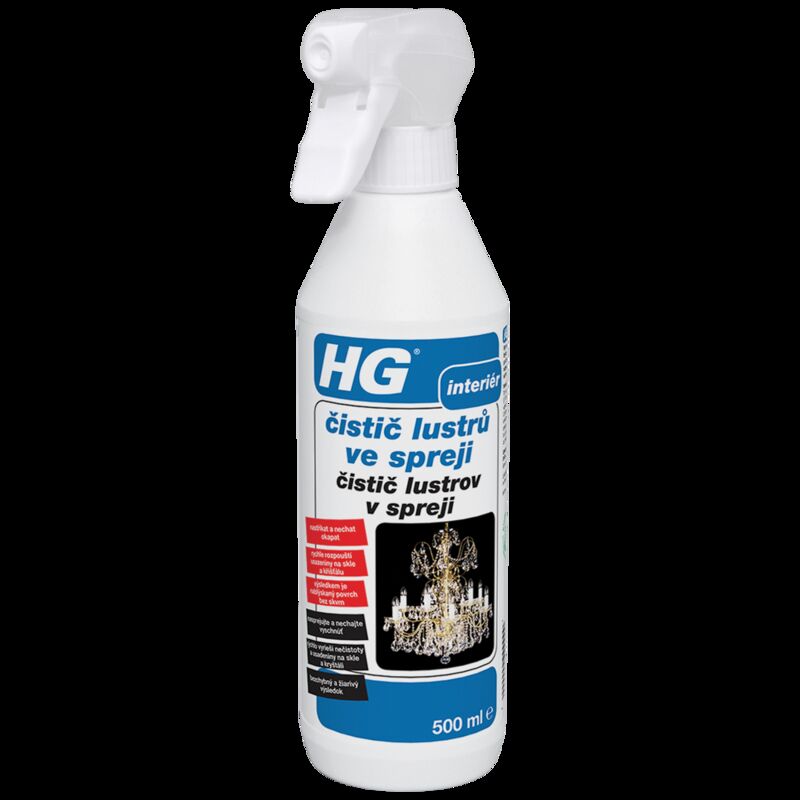 HG Čistič lustrů ve spreji HG1670527