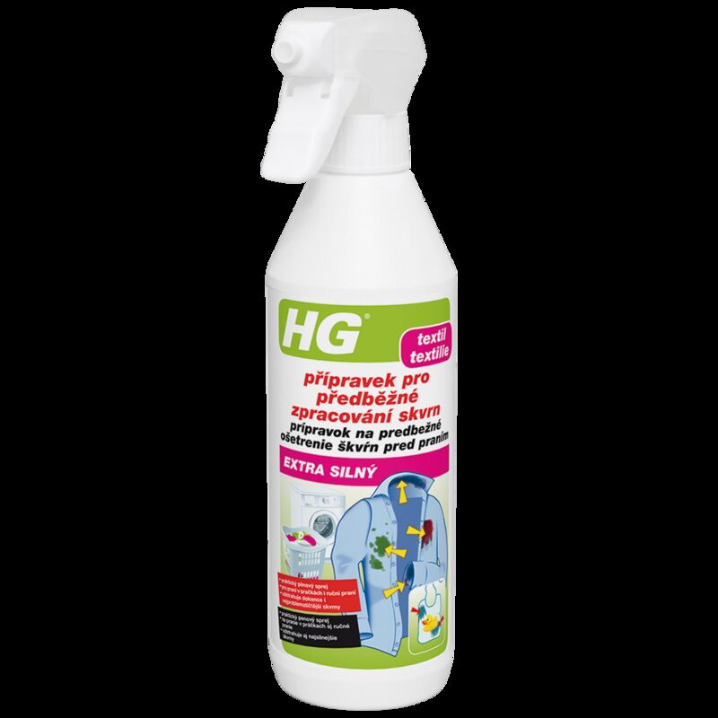 HG Extra silný přípravek pro předběžné zpracování skvrn HG649050127