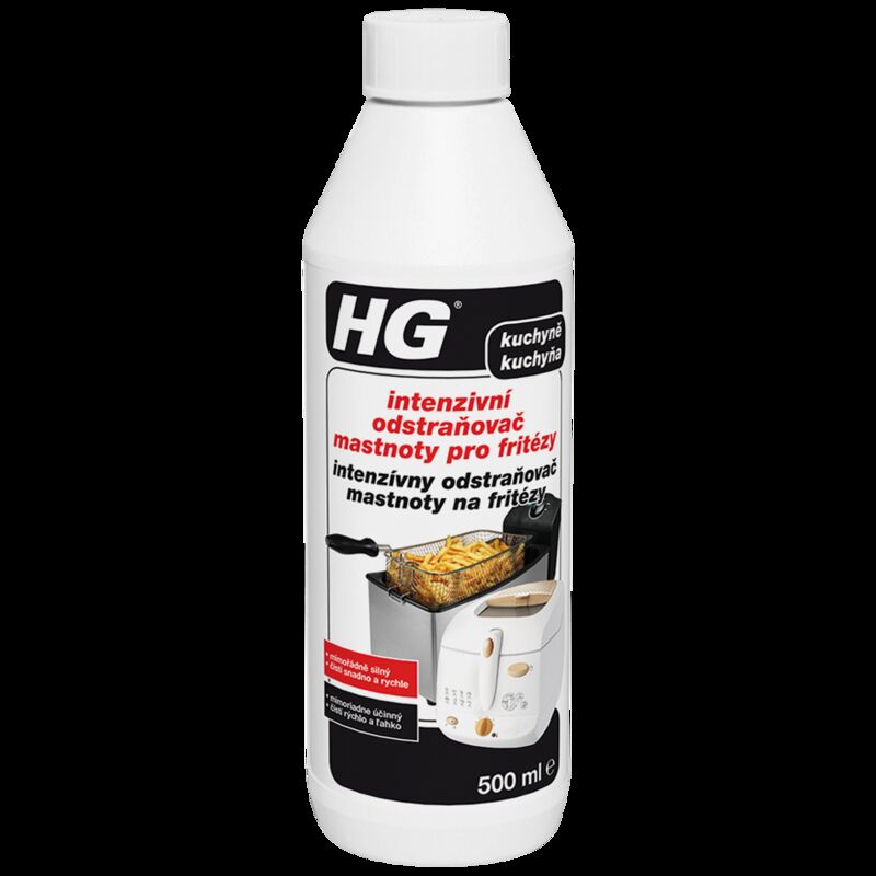 HG Intenzivní odstraňovač mastnoty pro fritézy HG616050127