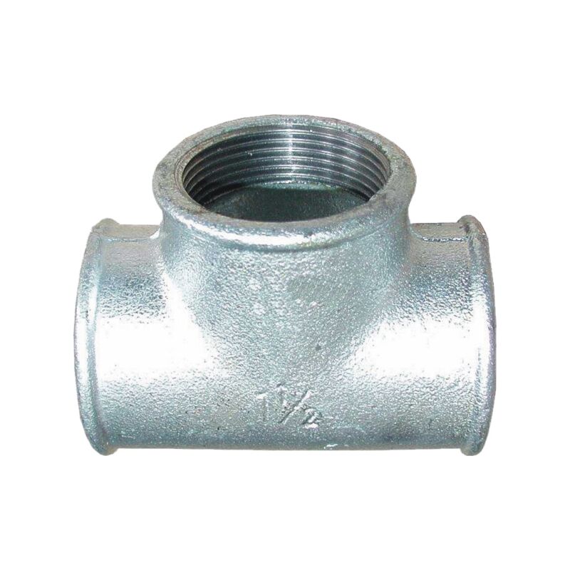 pozinkovaný T kus redukovaný R130 1x1/2