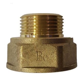 Mosazné prodloužení redukované 3/4x1/2