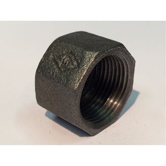 víčko 301 3/8 černá