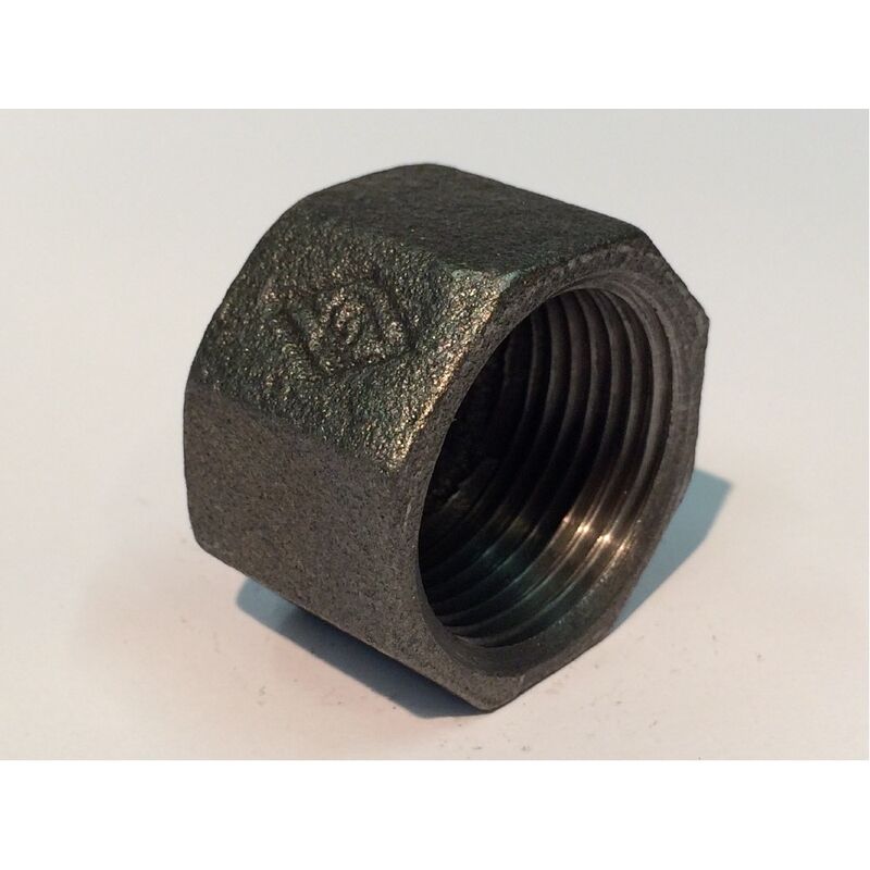 víčko 301 3/8 černá