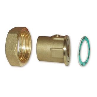 šroubení mosazné k čerpadlu 1x6/4 s kulovým kohoutem