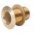 průchodka mosazná k nádrži s vnitřním a vnějším závitem 3/4x1/2