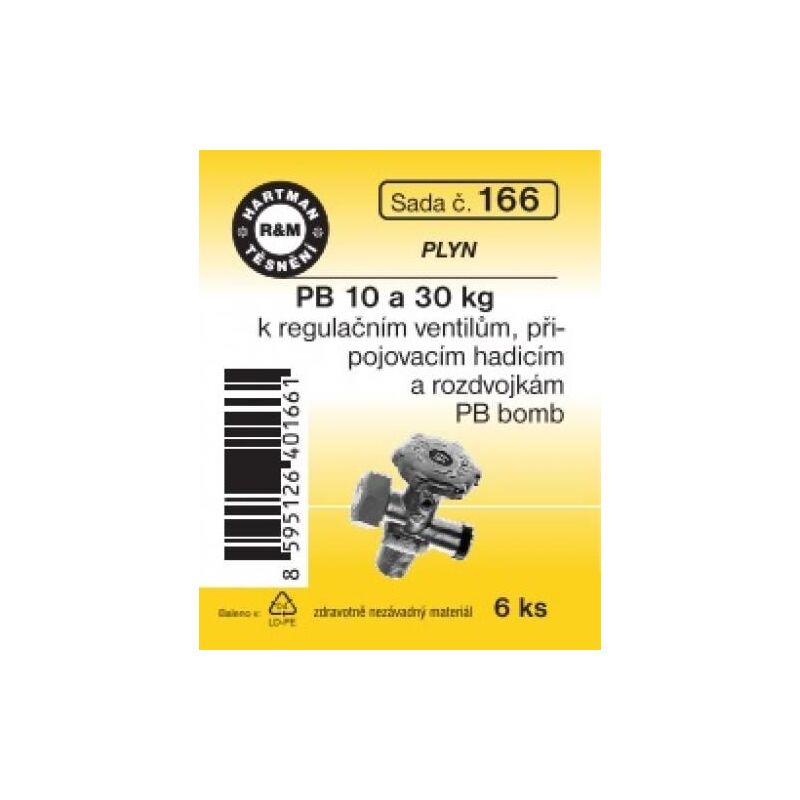 har 166 - sada k plyn.bombam PB 10 a 30kg, rozdvojkam