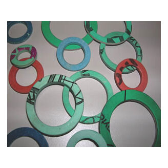 přírubové těsnění TEMASIL síla 2mm č. 3203 - DN15/PN6