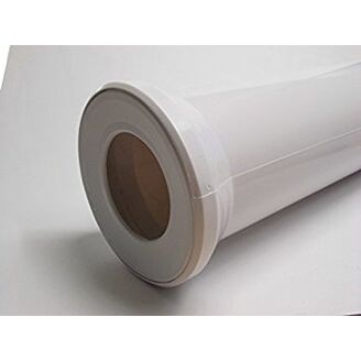 VIE-101831 rovné připojení 400 WC bile