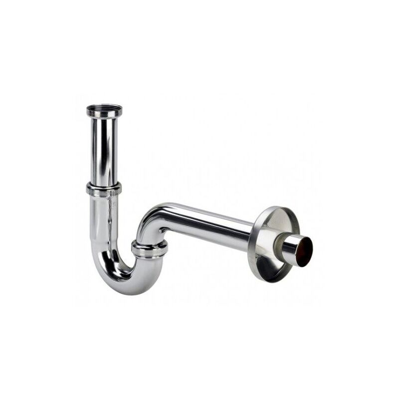 VIE-305611 trubkový zápach. uzávěr 1 1/4x1 1/4 mosaz, pochrom