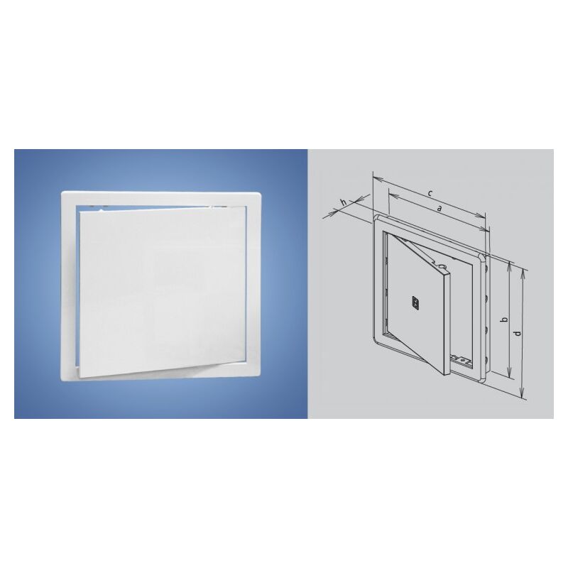 dvířka vanová plastová 200x300 HACO