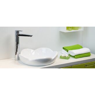 ORAS-2801F CUBISTA k umyv.mise s tlacnym uzávěrem odpadu chrom