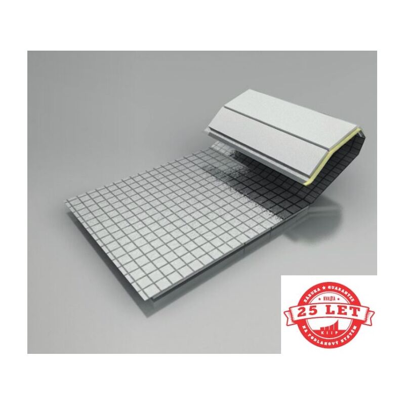 KIIPTHERM Systémová podlahová rohož, EPS 100 - 30mm s folií 10m2