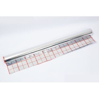 KIIPTHERM Fólie pokovená hliníkem s rastem 50x50mm