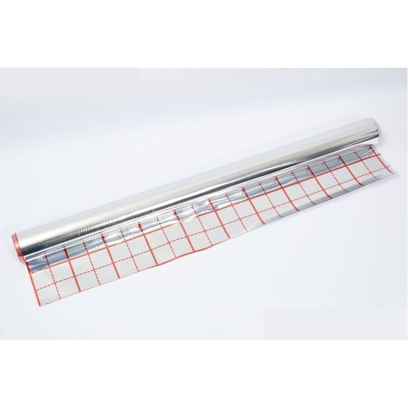 KIIPTHERM Fólie pokovená hliníkem s rastem 50x50mm