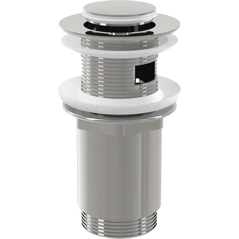 výpust umyvadlová click/clack 5/4 celokovová ALCA PLAST malá zátka A391