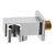 drzak sprchy kovovy otocny, 1205-22