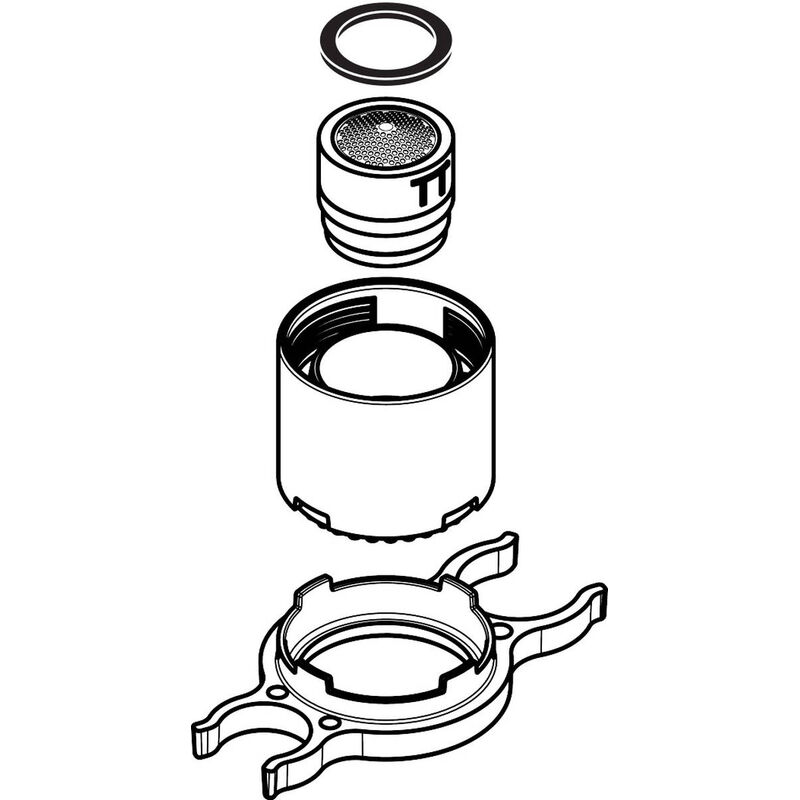 sifon HANSGROHE Flowstar sada chrom