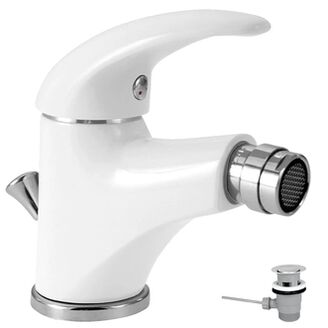 METALIA stojánková bidetová 55 011.1B s výpustí chrom/bílá