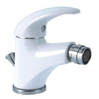 METALIA stojánková bidetová 55 011.1B s výpustí chrom/bílá