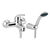 METALIA nástěnná vanová 55 020.0 150mm komplet chrom