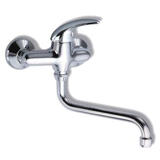 METALIA dřezová/umyvadlová nástěnná 55070/T.0 rozteč 150mm chrom