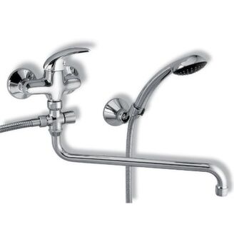 METALIA paneláková nástěnná 55075.0 vanová 100mm komplet chrom