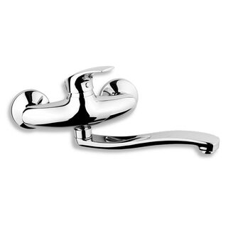 METALIA nástěnná dřezová 57 070.0 délka ramínka 240mm chrom