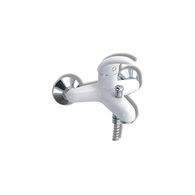 METALIA nástěnná vanová 55 020/1.1 bez příslušenství bílá/chrom 150mm