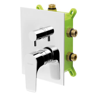 NOVASERVIS Podomitková baterie s boxem chrom BOX97051RX,0