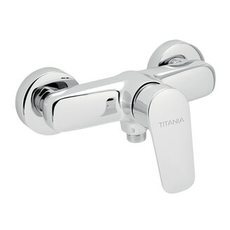 SPRCHOVÁ BATERIE BEZ PŘÍSLUŠENSTVÍ 150MM TITANIA PURE CHROM 90361/1,0