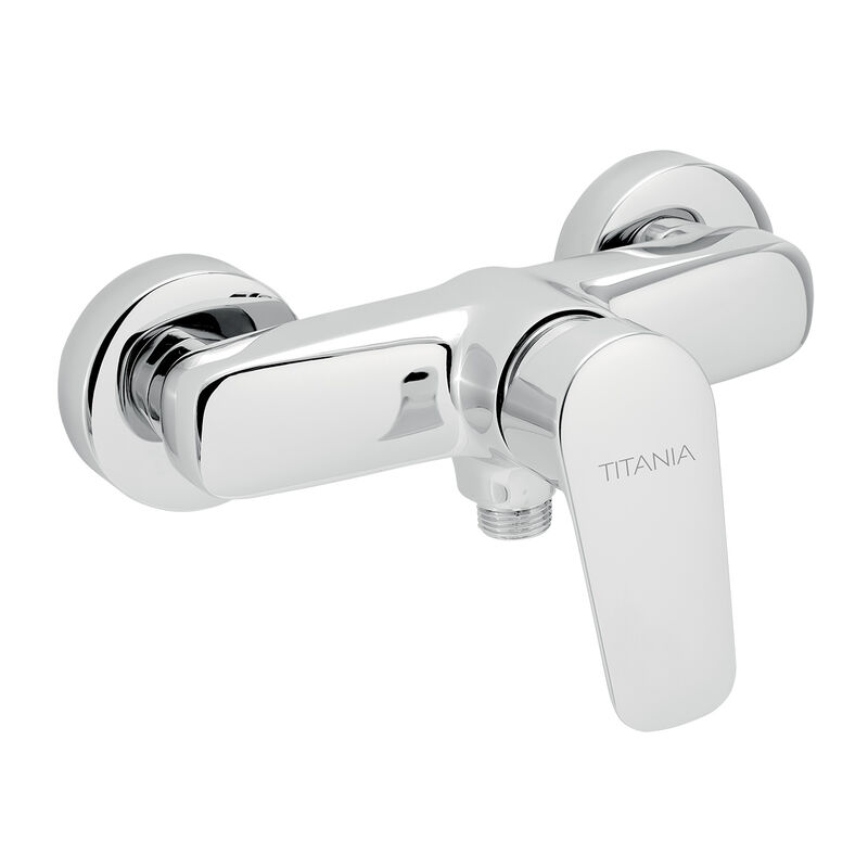 SPRCHOVÁ BATERIE BEZ PŘÍSLUŠENSTVÍ 150MM TITANIA PURE CHROM 90361/1,0