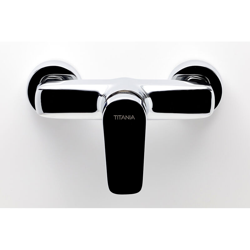 SPRCHOVÁ BATERIE BEZ PŘÍSLUŠENSTVÍ 150MM TITANIA PURE CHROM 90361/1,0