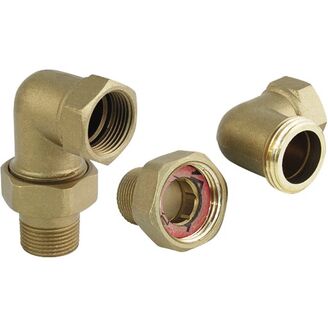 mosazné šroubení rohové V 4301 DN10 3/8