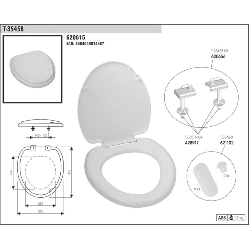 WC dětská vložka T 3546 do sedátka