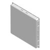 dvířka vanová T 3622 300x300 plastová