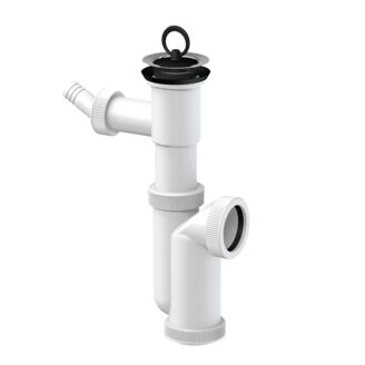 T 707 DN50/DN40 sifon dřez.s odb.chrom