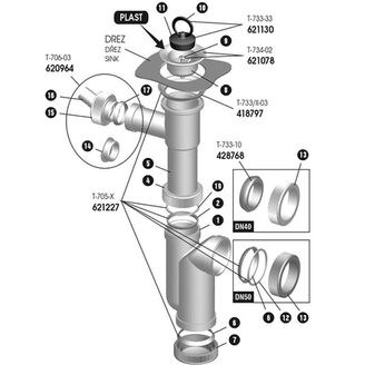 T 706 -03 přípojka kompletní