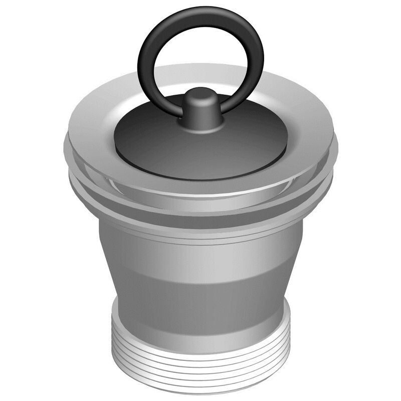 odpadový ventil T 733 /II G 1 1/2 nerez