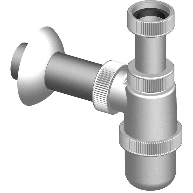 P 957 A/I  bila DN40 umyvadlový sifon